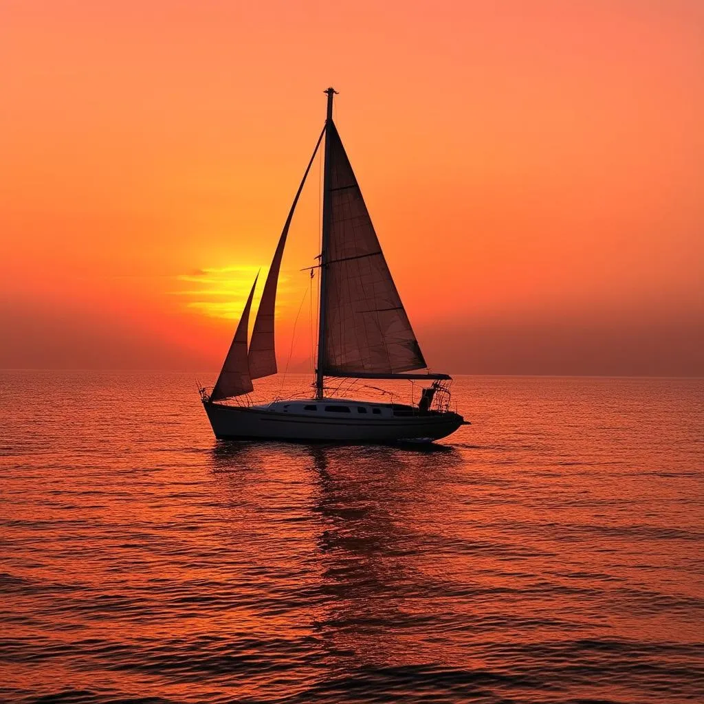 Sailing into the Sunset