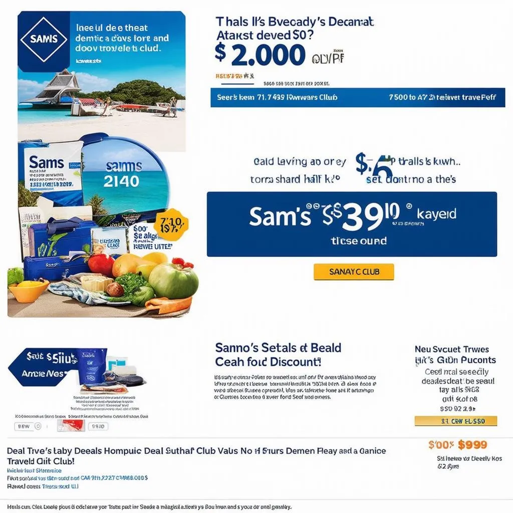 Sam's Club Travel Deals