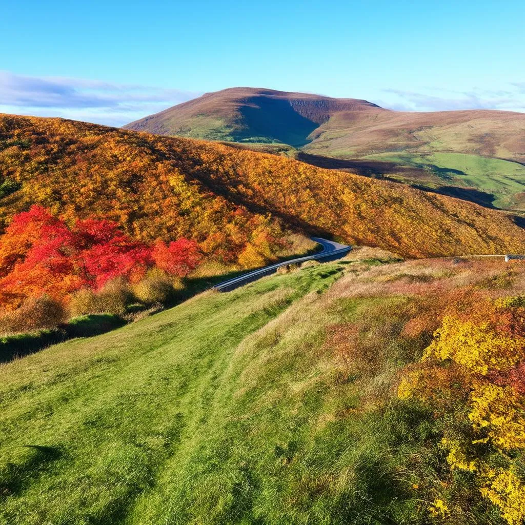 Scottish Highlands in Autumn