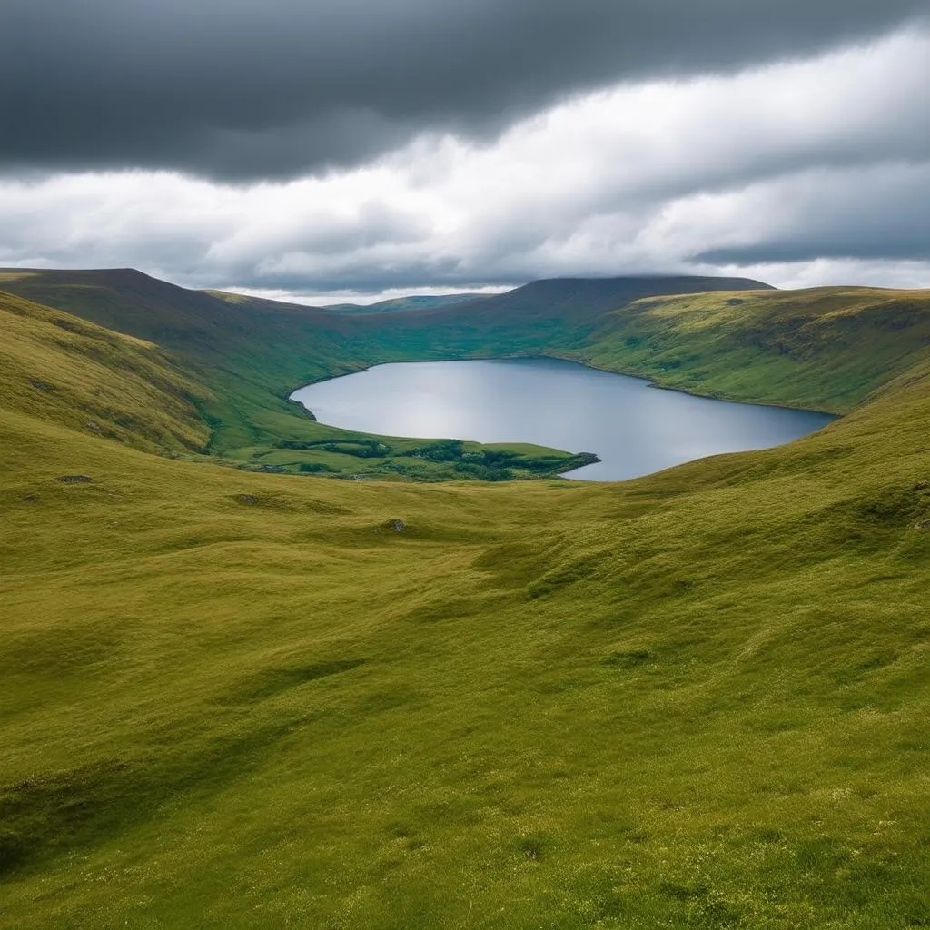 Scottish Highlands Landscape