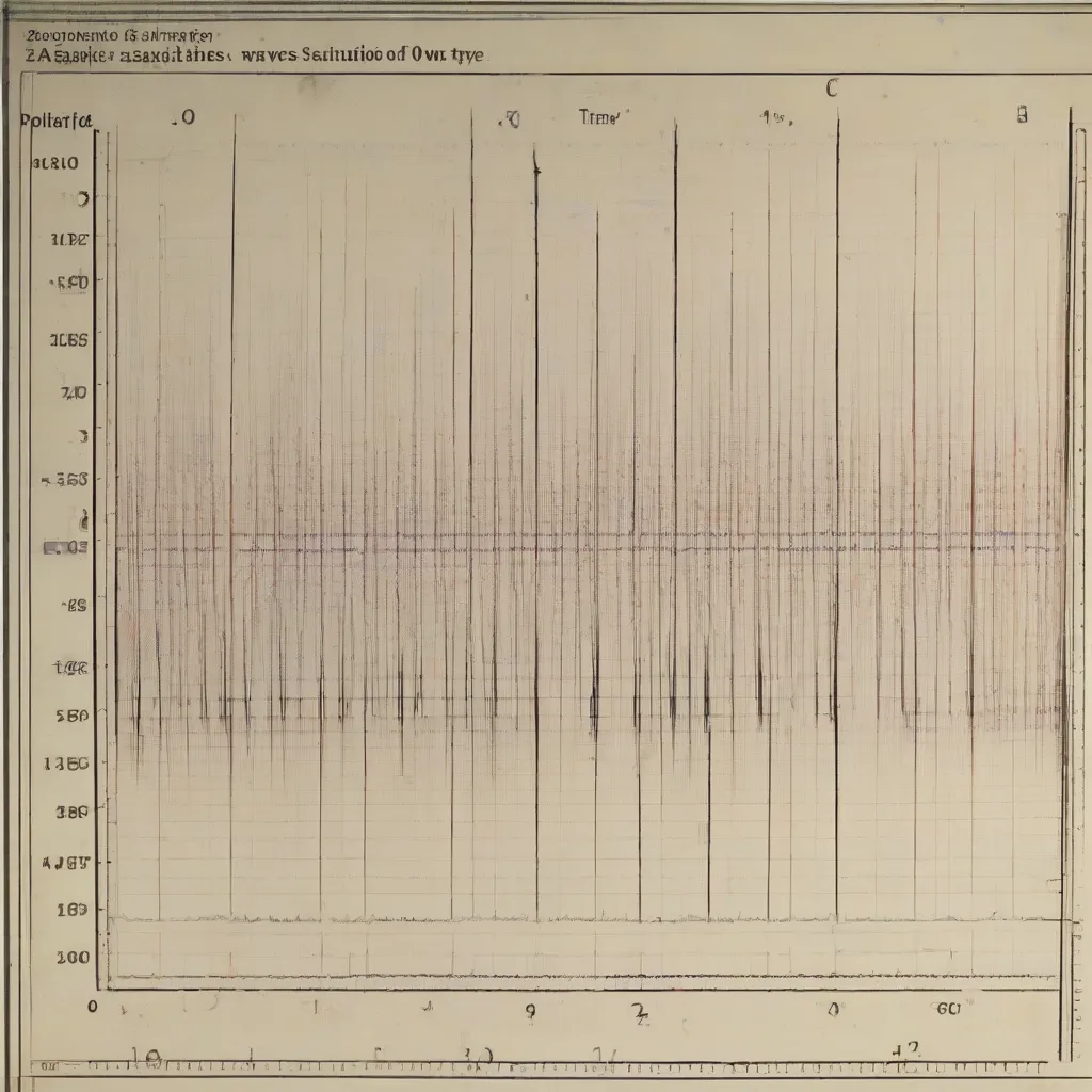 Seismograph Recording of an Earthquake