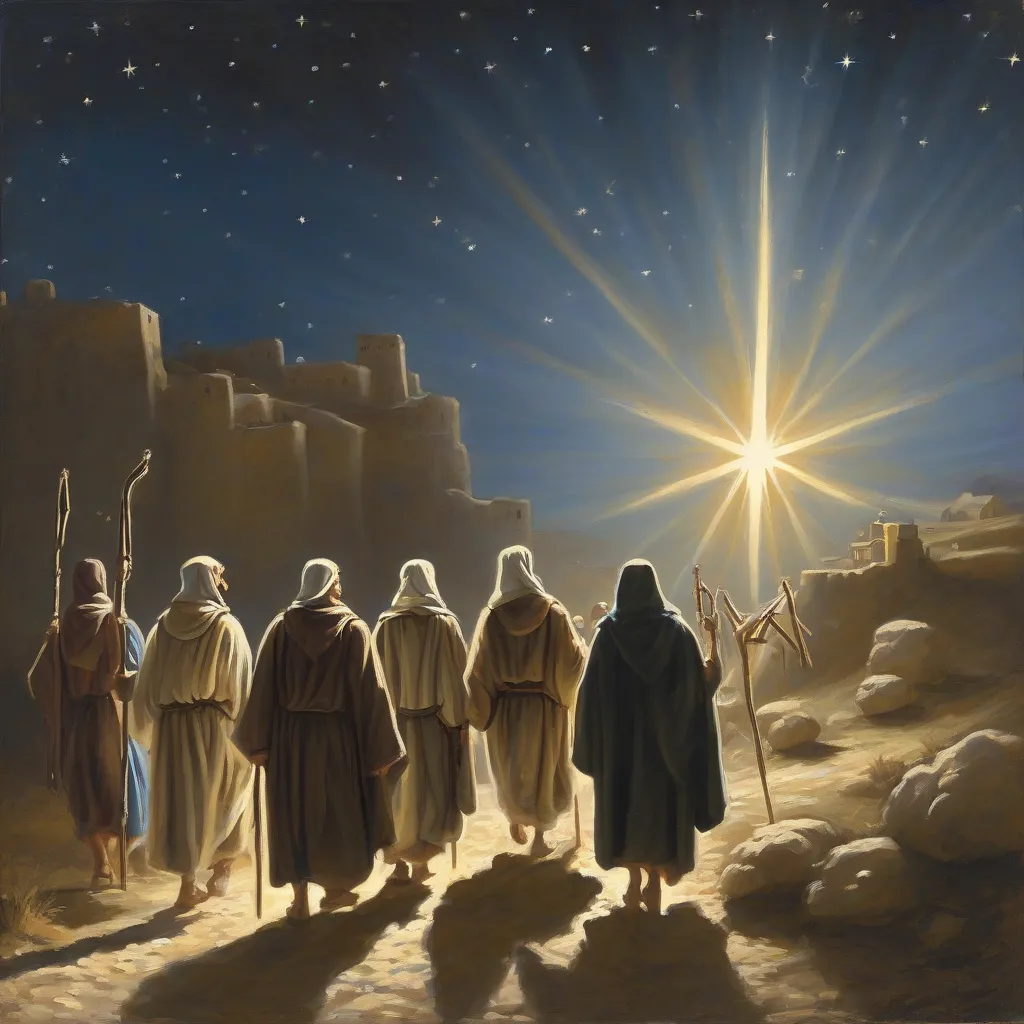 Shepherds Journey to Bethlehem