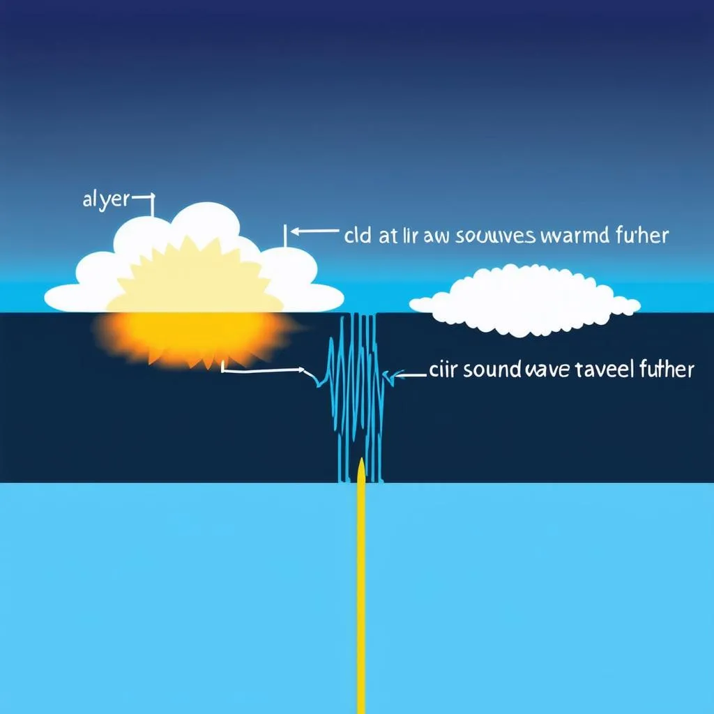 Sound Waves and Temperature Inversion