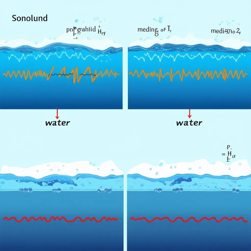 Sound Waves Traveling Through Different Mediums