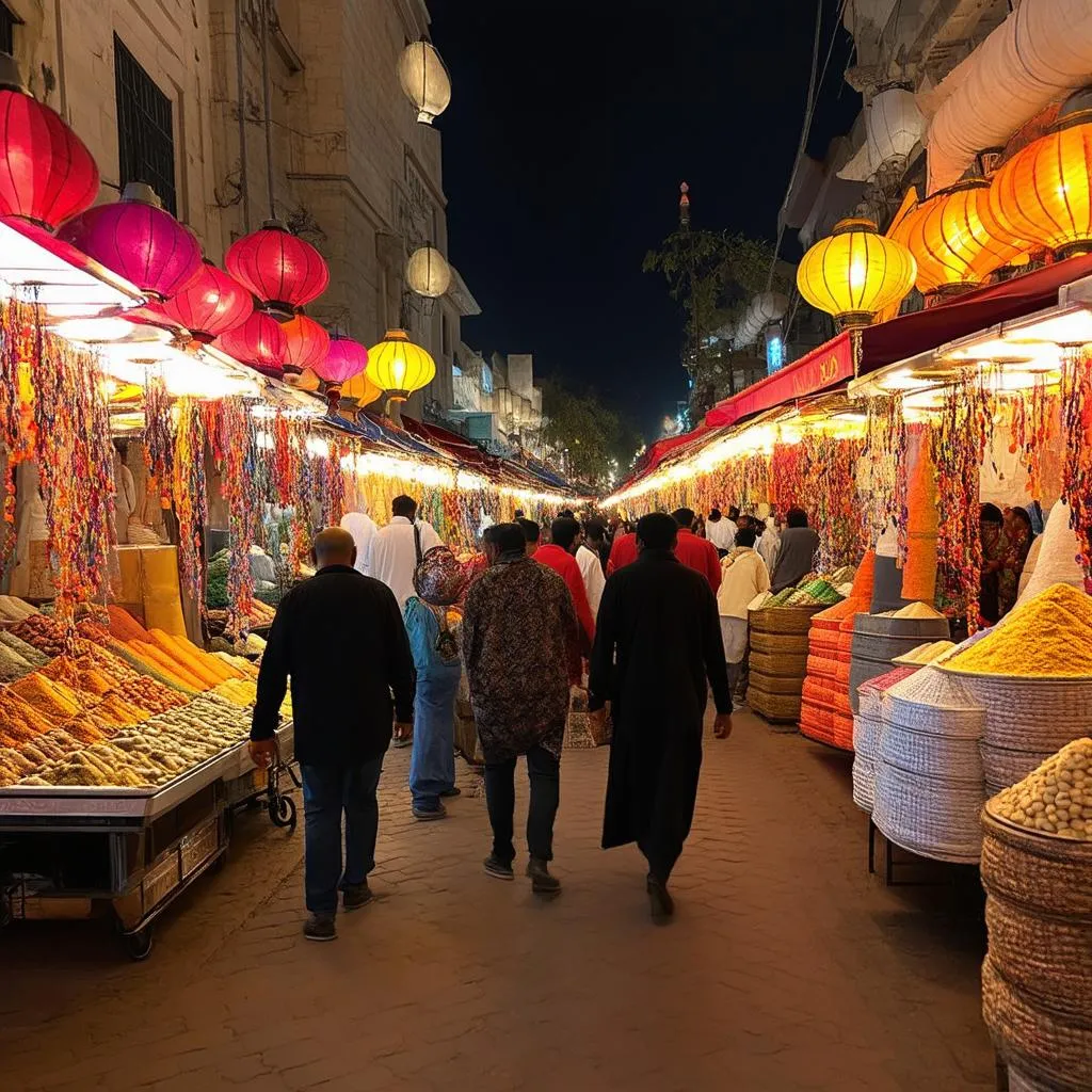 Souq Waqif at Night