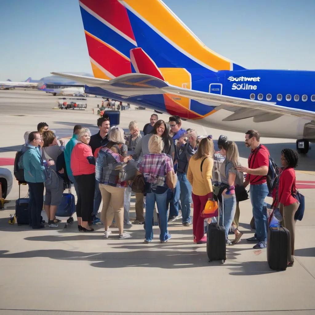 Southwest Airlines Boarding Process