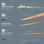 Speed of Light Comparison