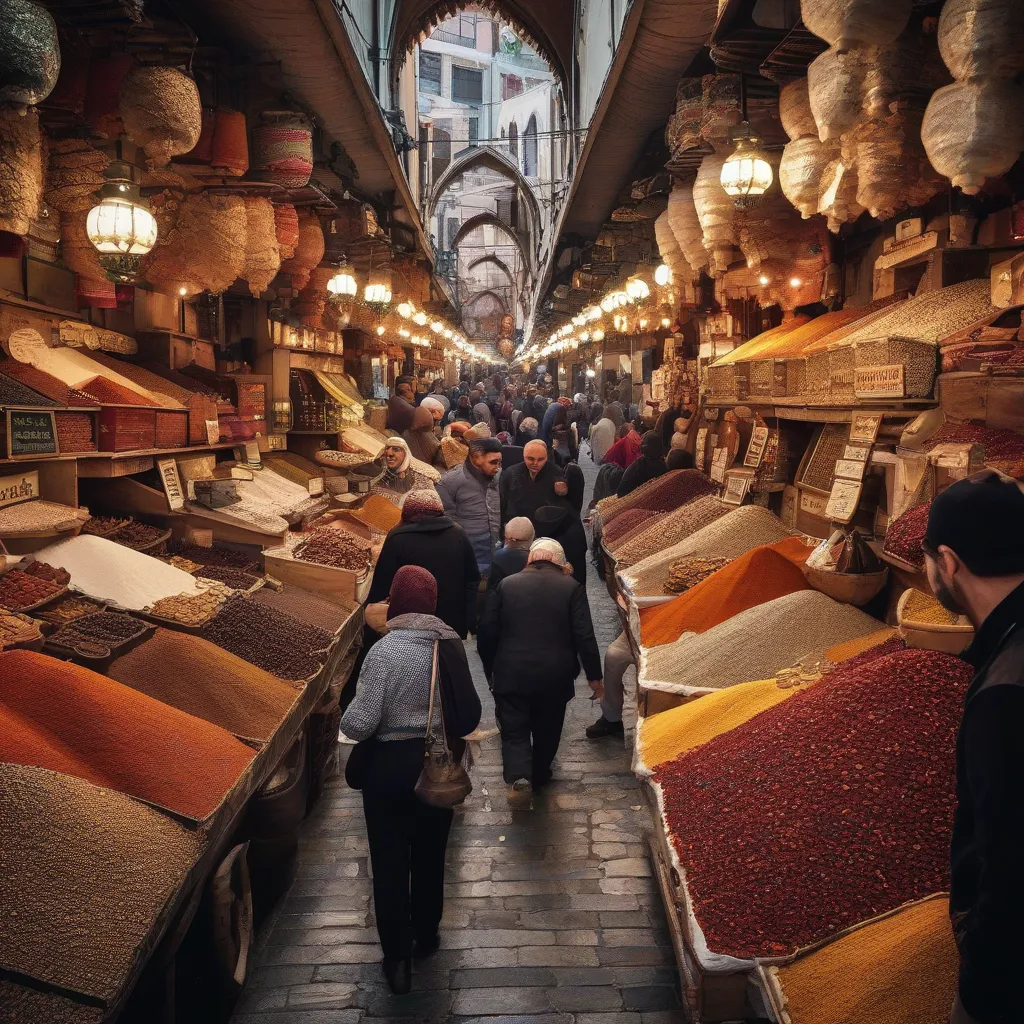 Spice Market in Istanbul, Turkey