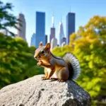 Squirrel in Central Park