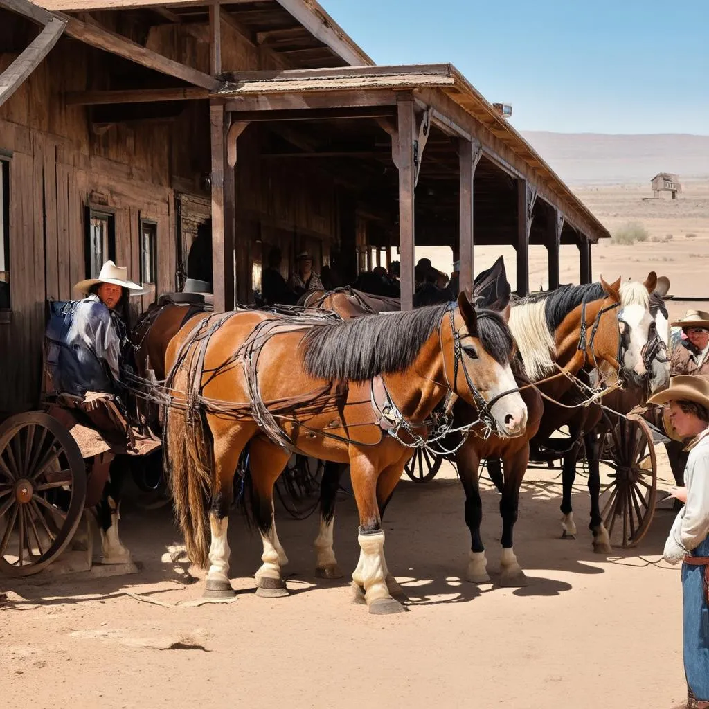 Red Dead Redemption 2 Stagecoach Station