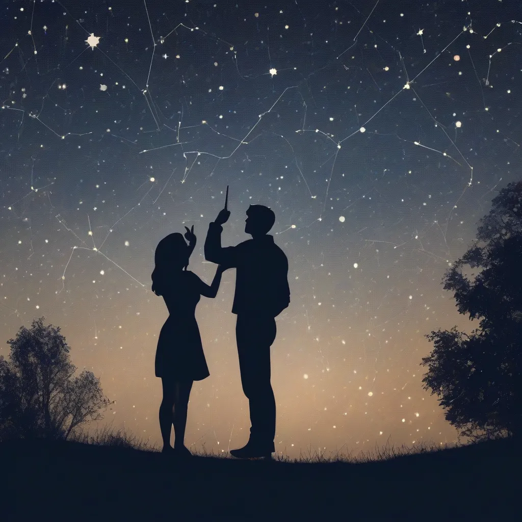 Couple Stargazing