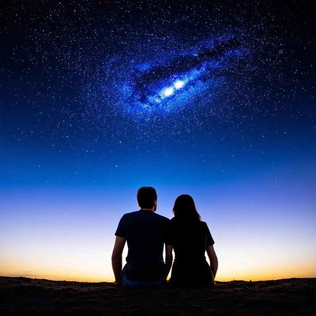 Couple Stargazing