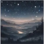 Starry Night Sky