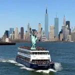 Staten Island Ferry with Manhattan Skyline