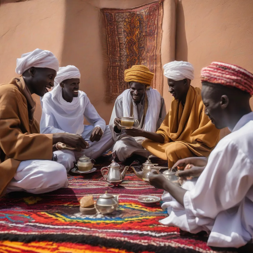 Traditional Sudanese Tea Ceremony