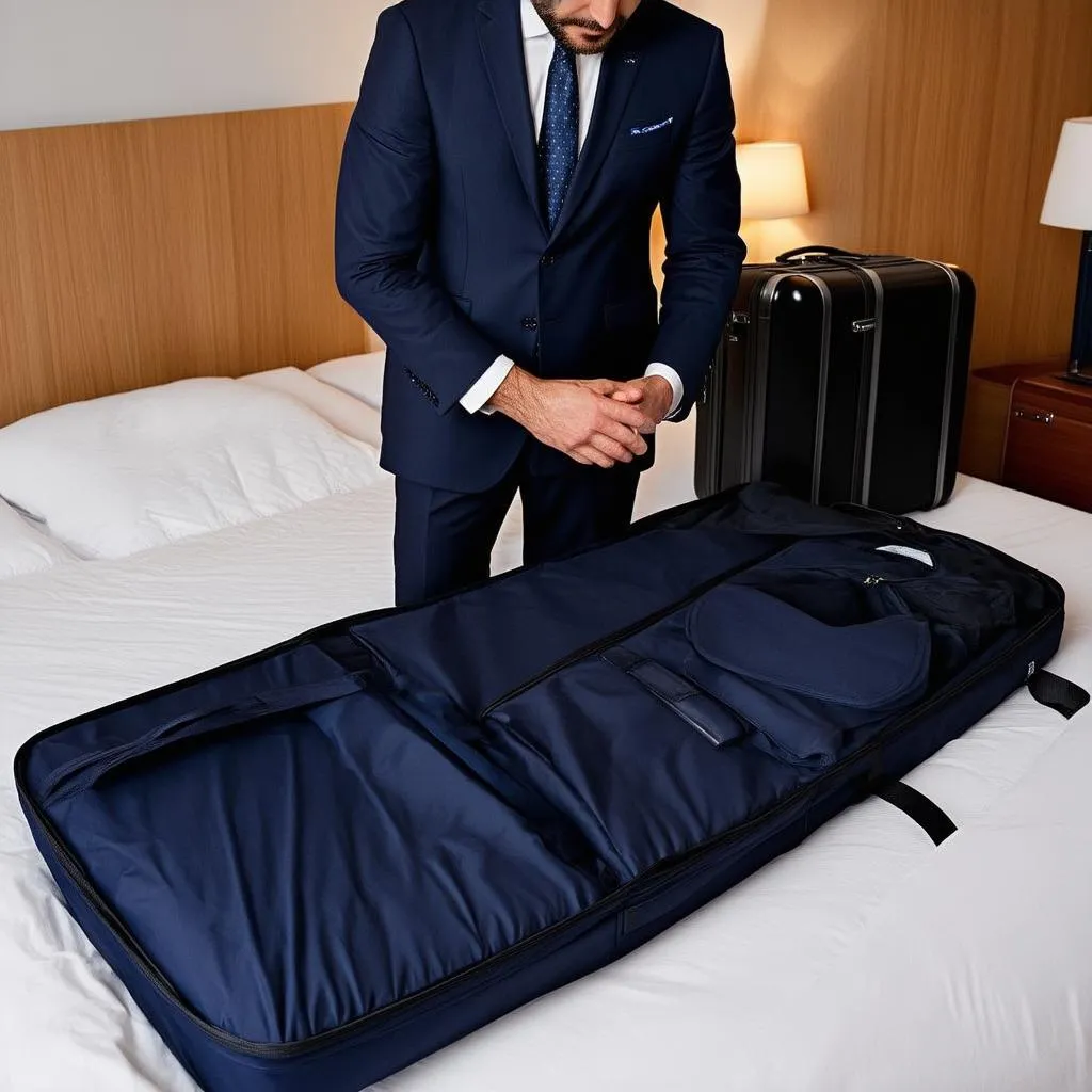 How to Travel with a Suit on an Airplane: A Gentleman’s Guide