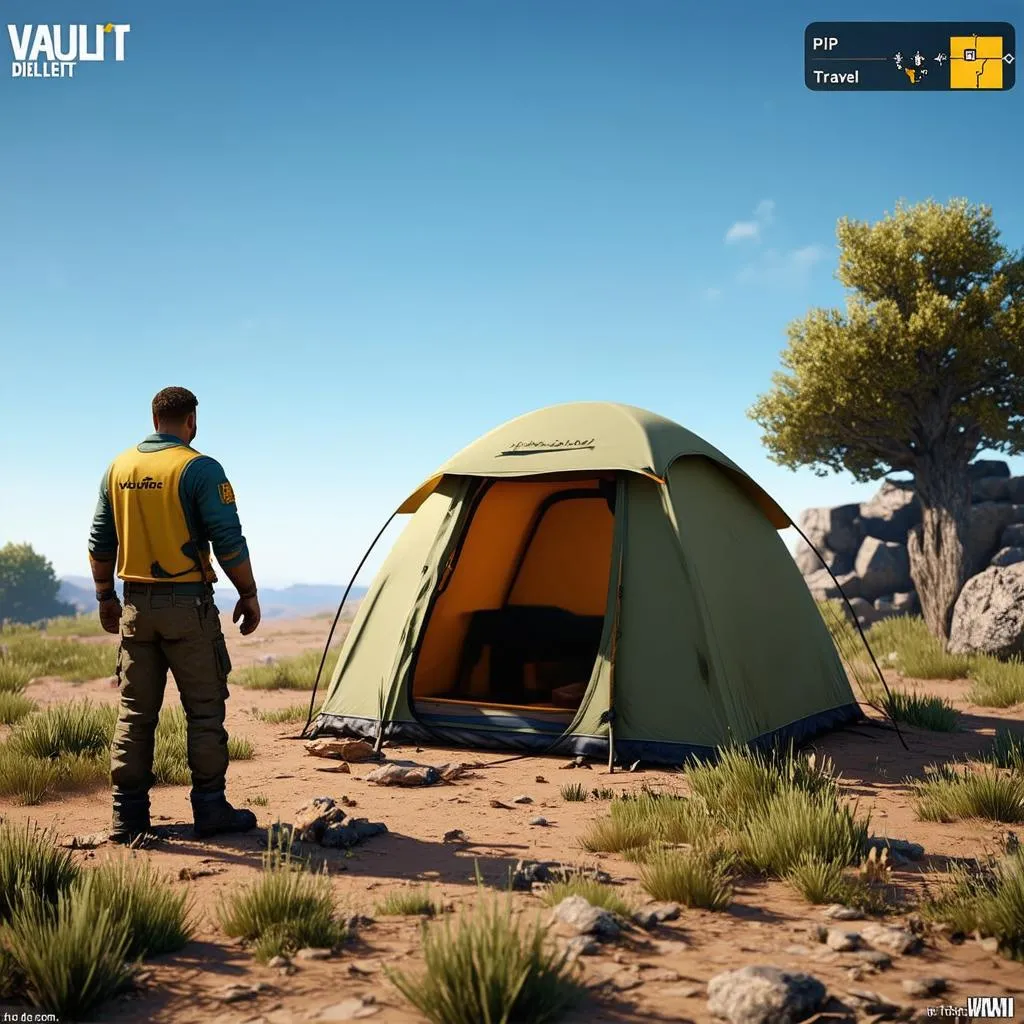 Survival Tent Fast Travel