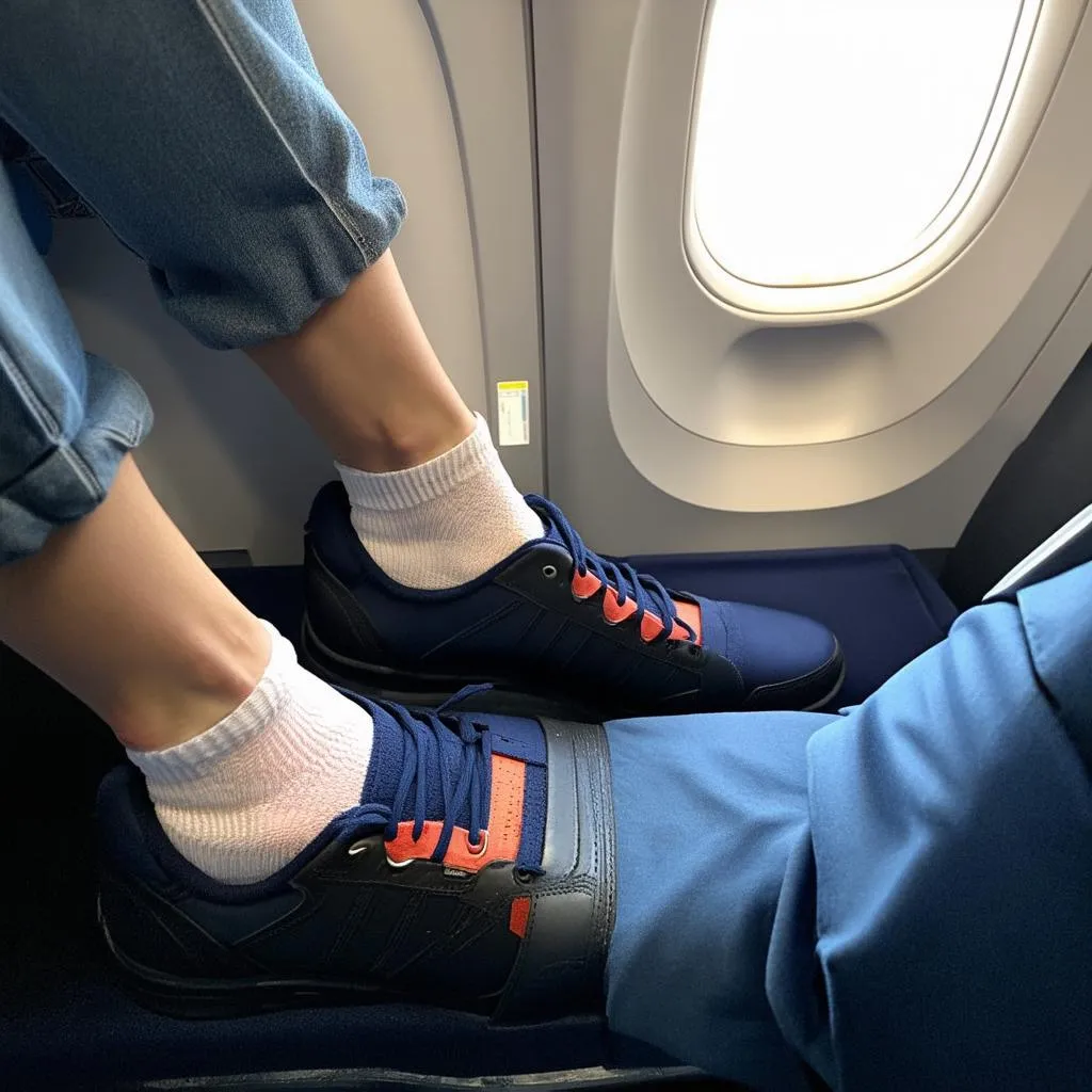 Swollen Ankles on Airplane