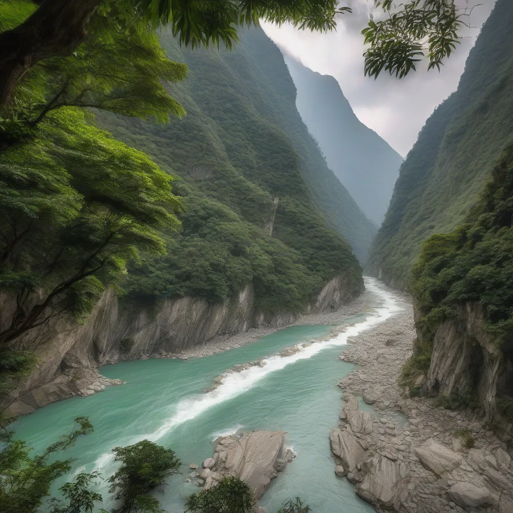 Majestic Taroko Gorge