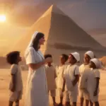 Nurse Florence and Children in Egypt