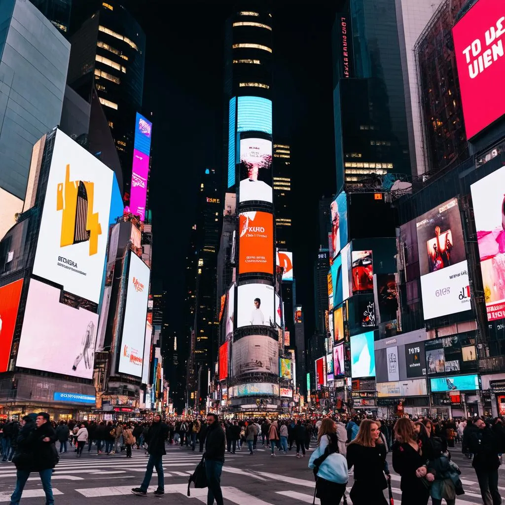 Times Square at Night