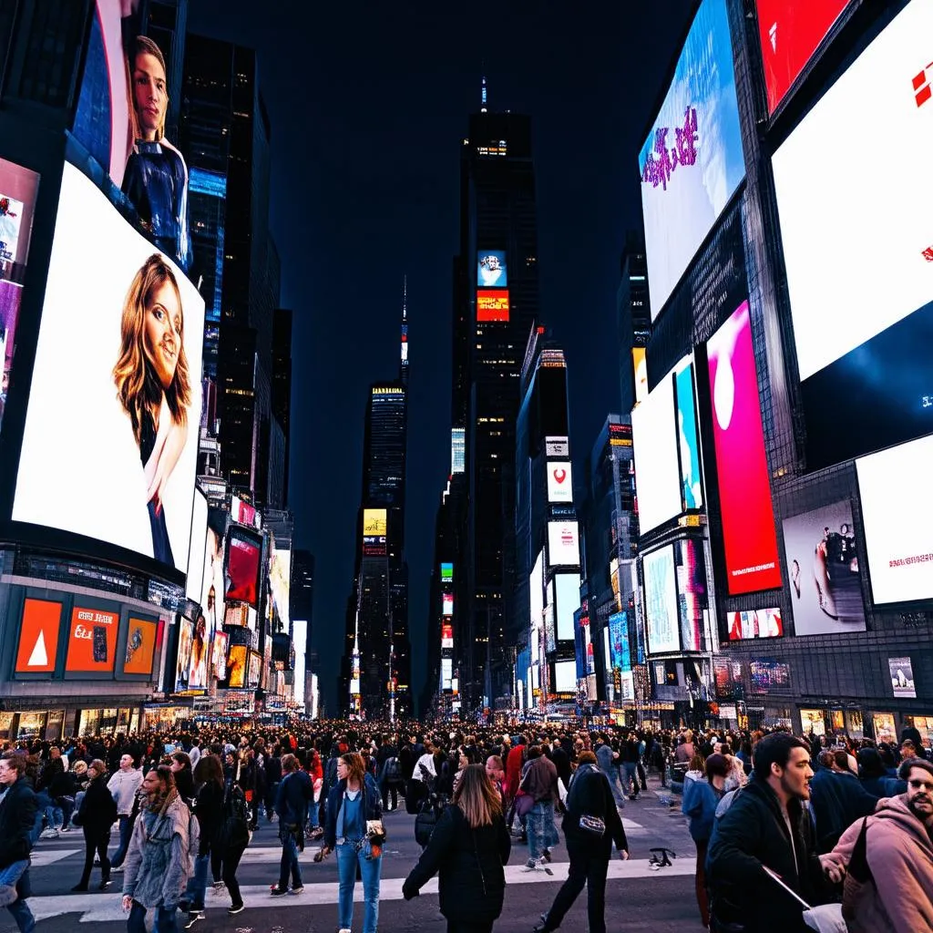 Times Square at Night