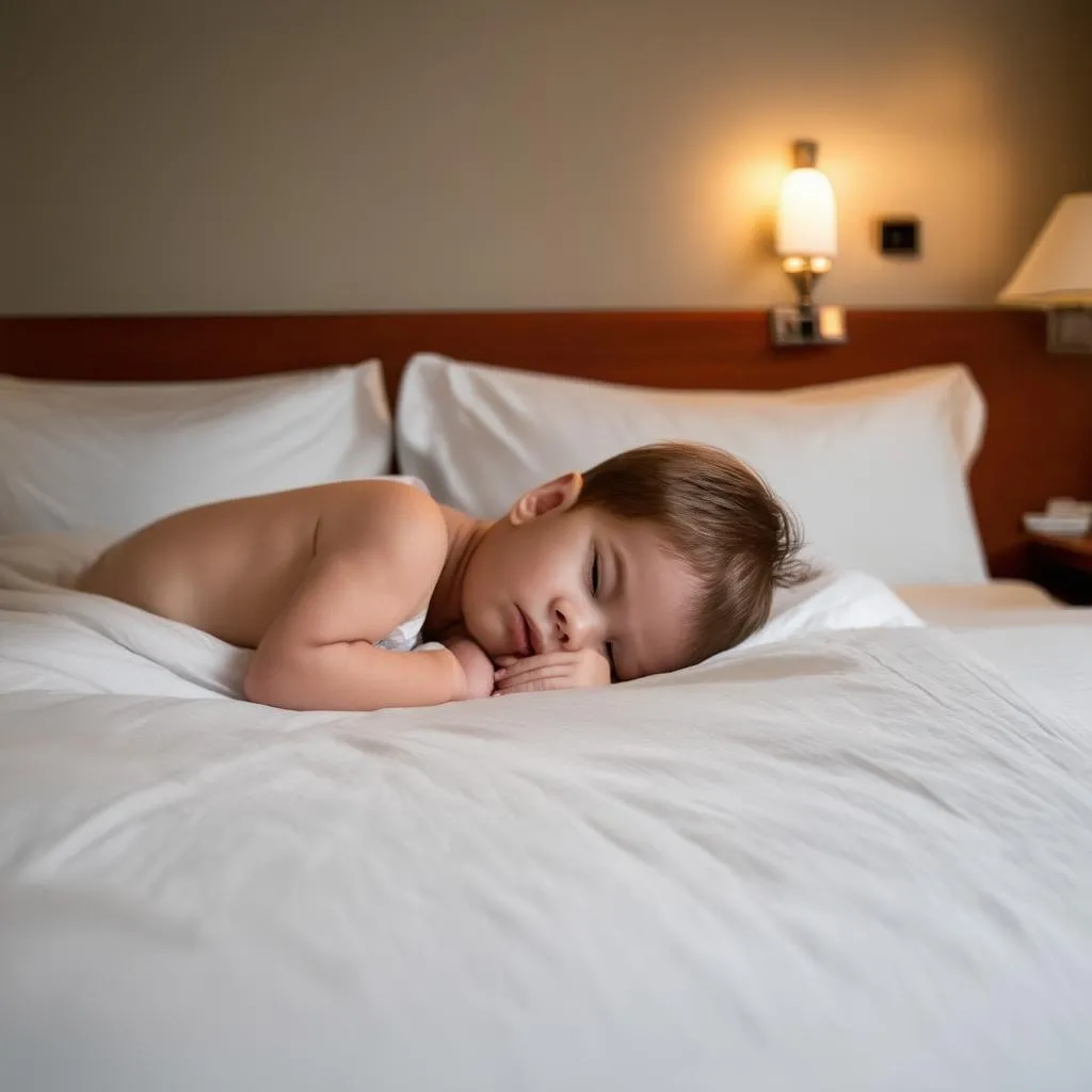 Toddler Sleeping Peacefully