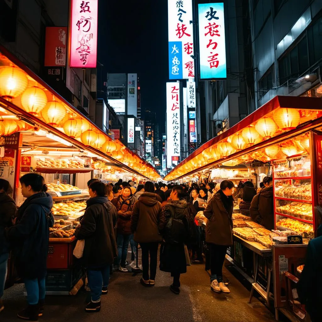 Tokyo Street Food Scene