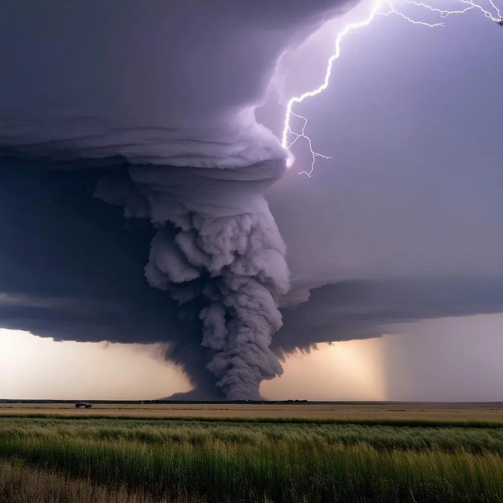 Tornado on the Great Plains