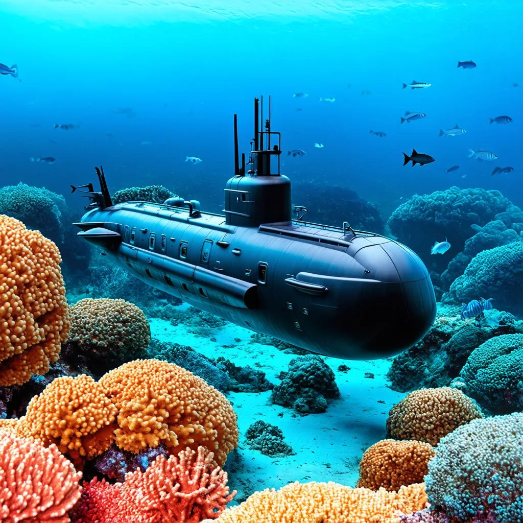 Tourist Submarine Great Barrier Reef