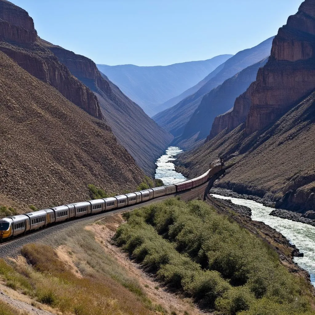 Scenic Train Journey