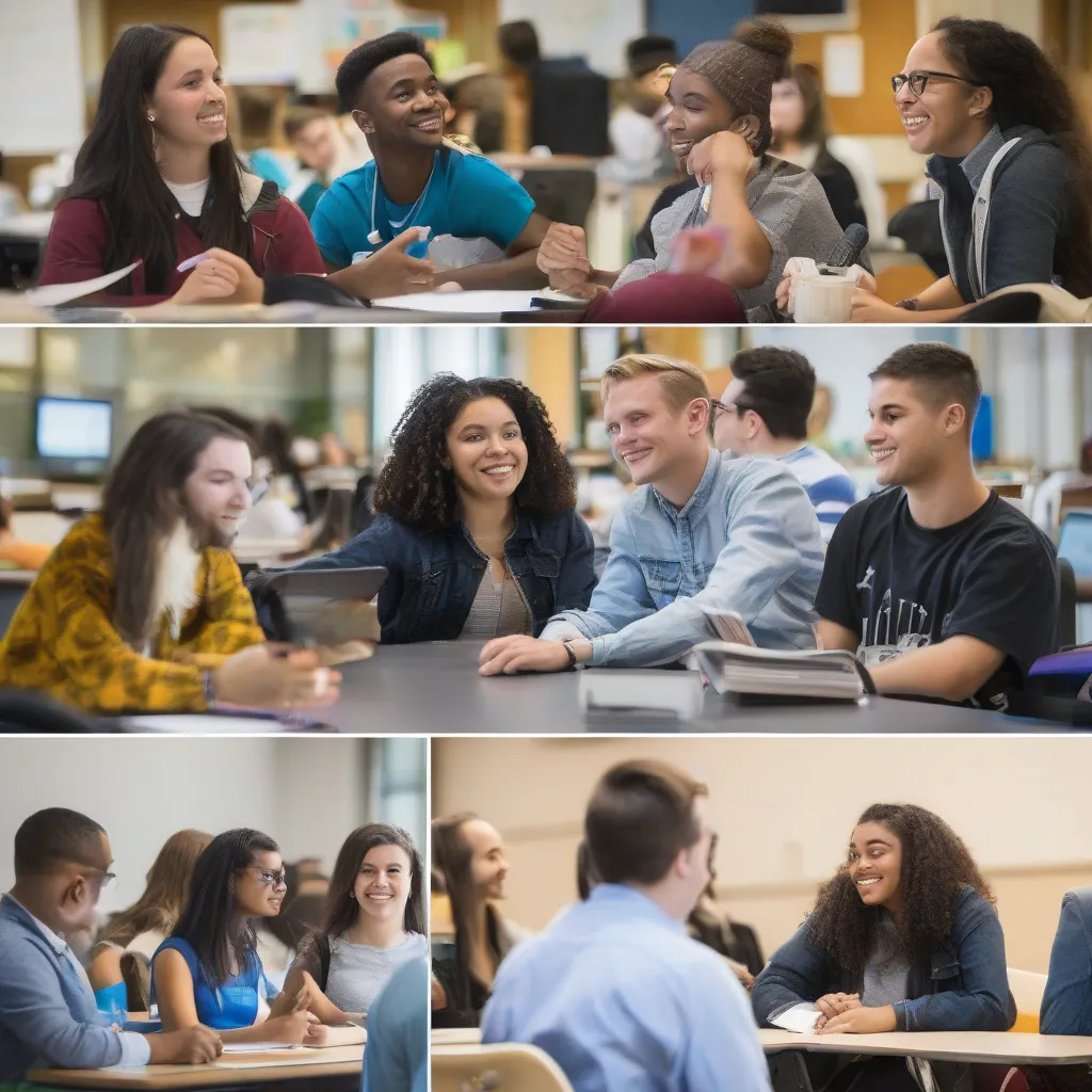 Students studying travel and tourism