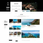 Travel Blog Layout