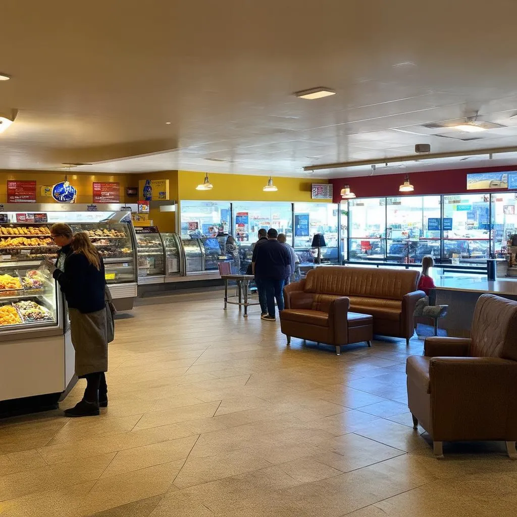 Travel Center Interior