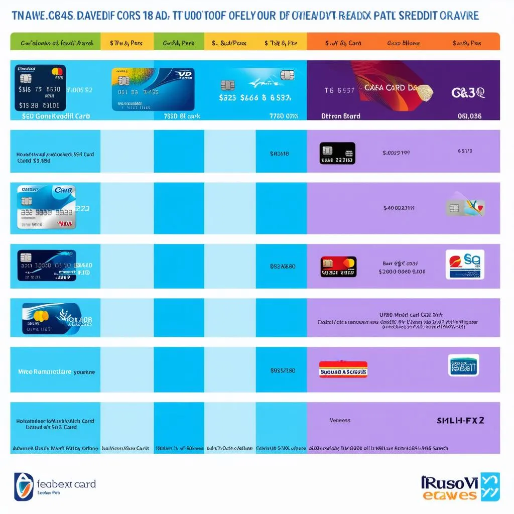 Travel Credit Card Comparison Chart