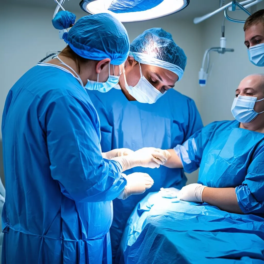 Travel CRNA in Operating Room