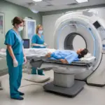 Travel CT Tech Scanning a Patient