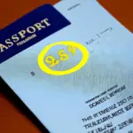 Travel Document Number on Passport