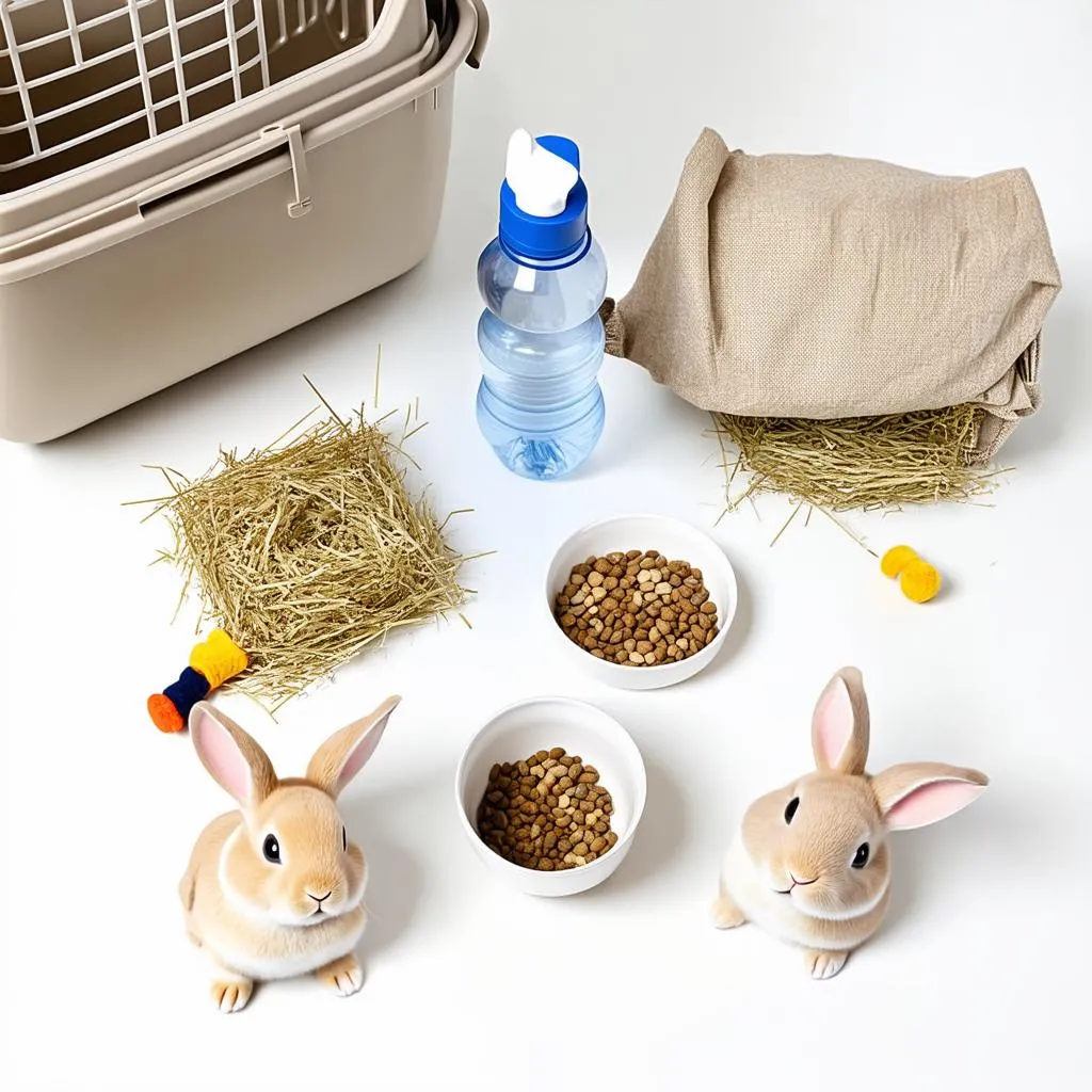 Travel Essentials for Bunny