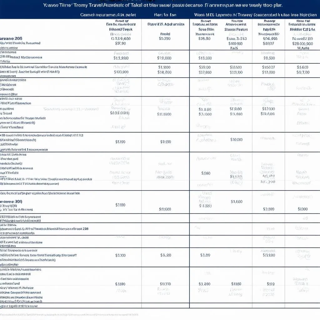 Travel Insurance Comparison