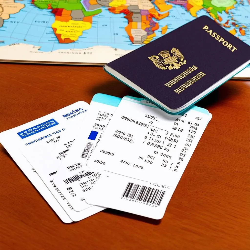 Travel insurance documents