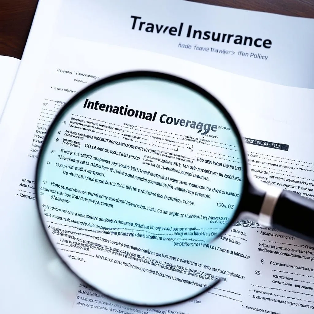 Travel Insurance Policy