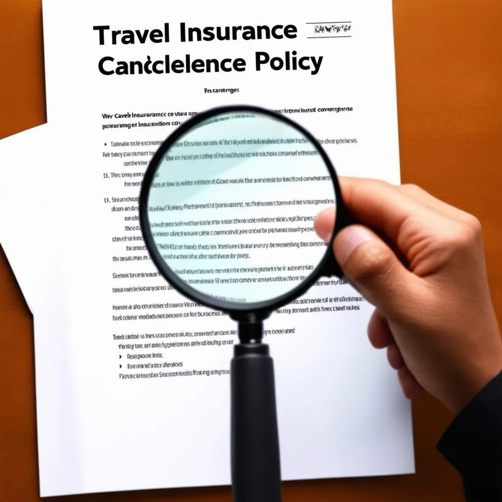 Travel Insurance Policy