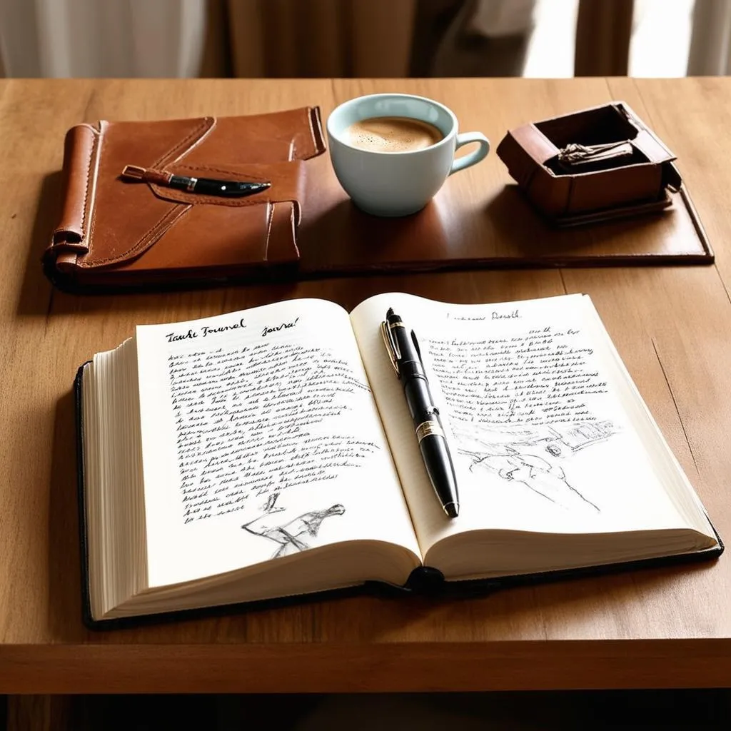 Leather Travel Journal