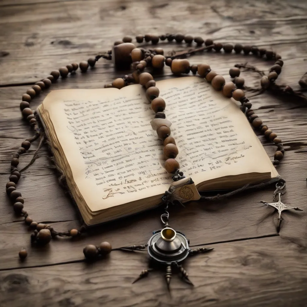 Travel Journal and Prayer Beads