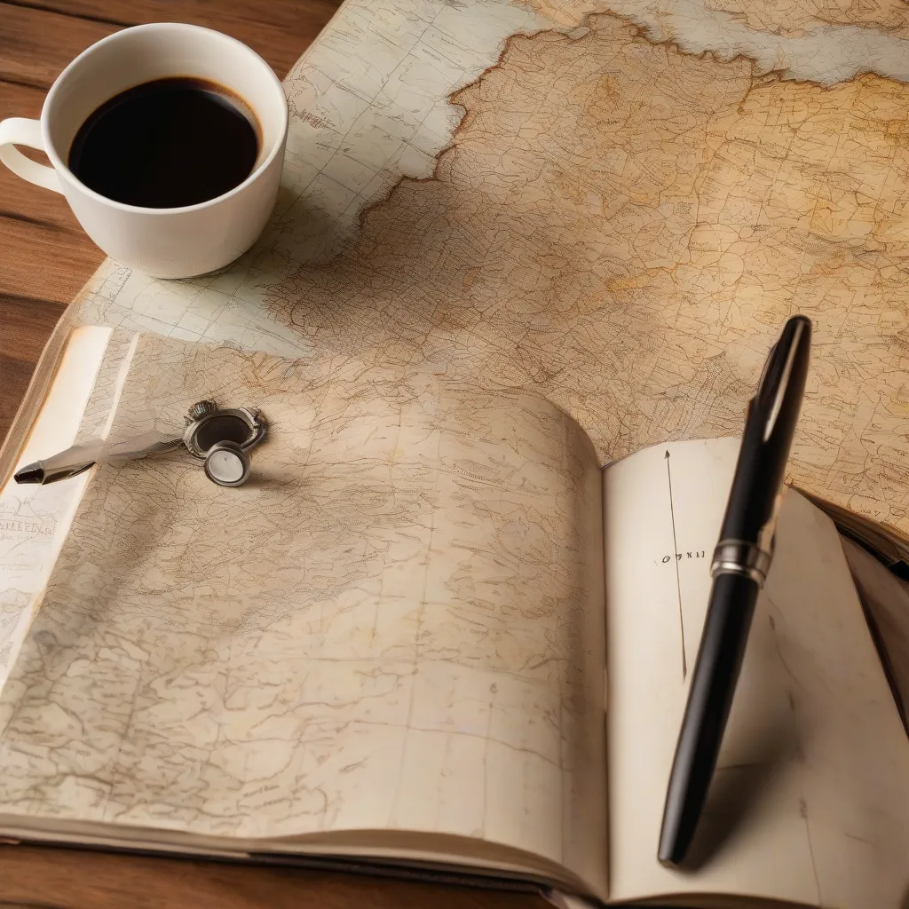 Travel Journal and Map