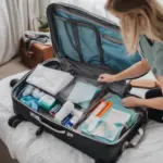 Travel Nurse Packing Suitcase