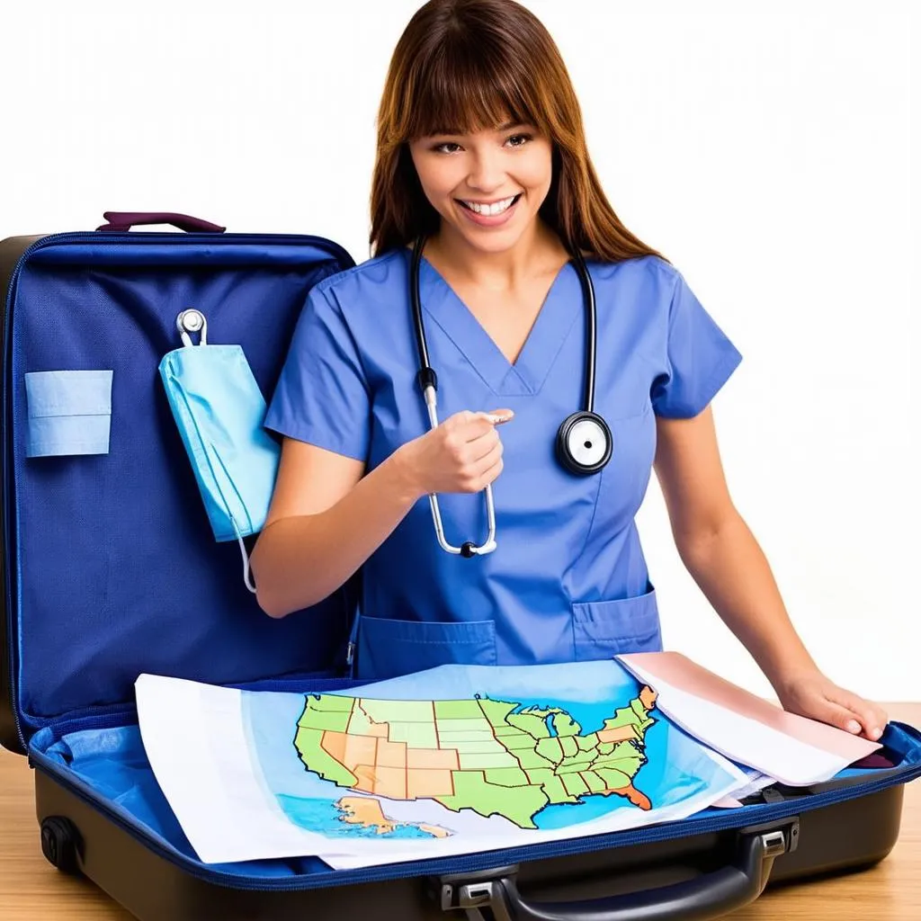 Travel Nurse Packing