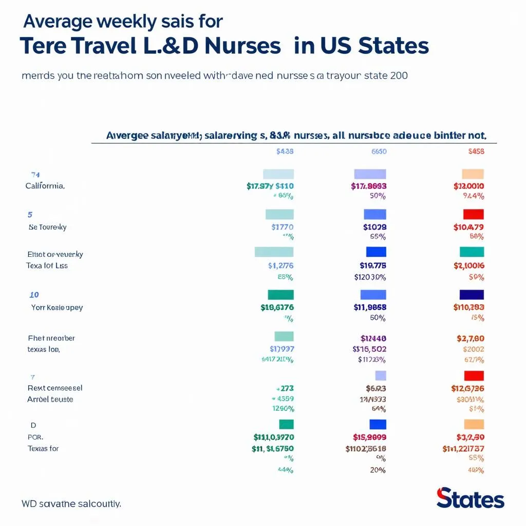 Travel Nurse Salary Chart