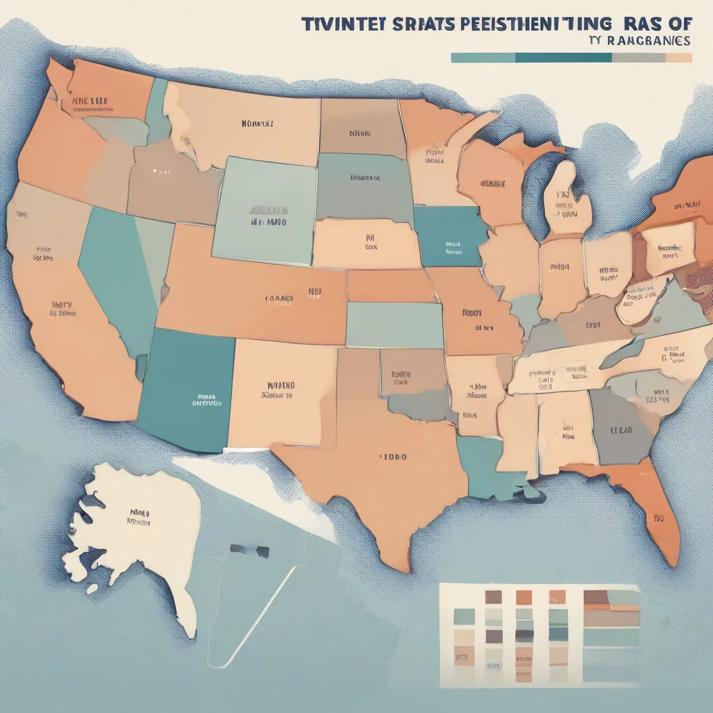 Travel Nurse Salary Map